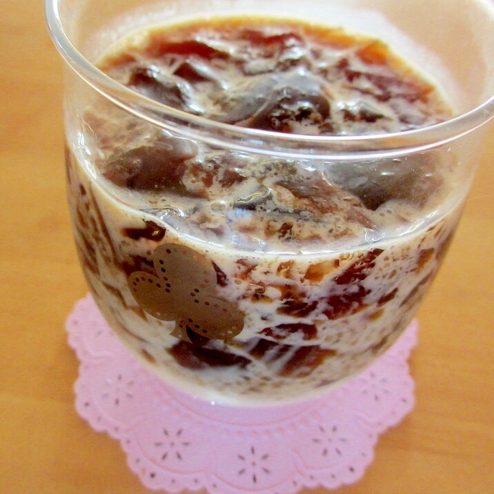 コーヒーゼリーミルク